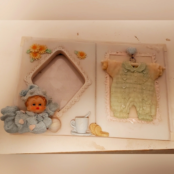 Baby boy picture frame - Picture 1 of 4